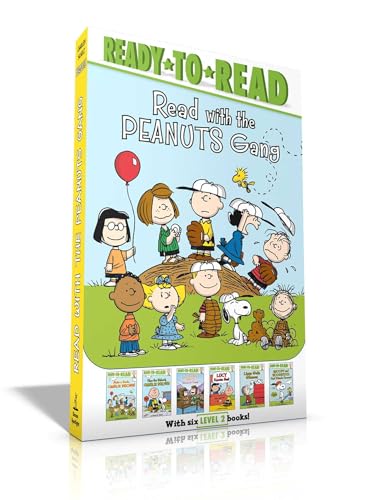 Read with the Peanuts Gang: Time for School, Charlie Brown; Make a Trade, Charlie Brown!; Peppermint Patty Goes to Camp; Lucy Knows Best; Linus Gets Glasses; Snoopy and Woodstock